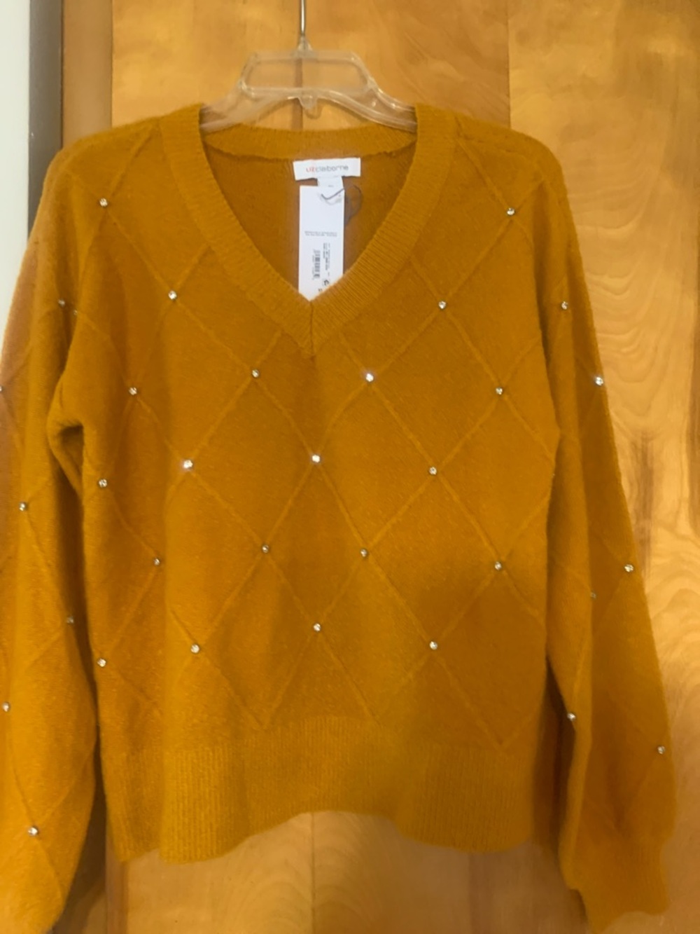 V neck sweater
